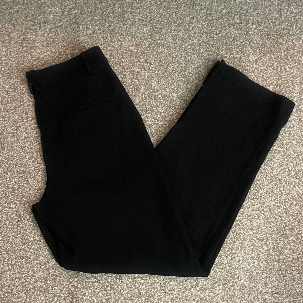Banana Republic Double Weave High Rise Straight Leg Dress Pants